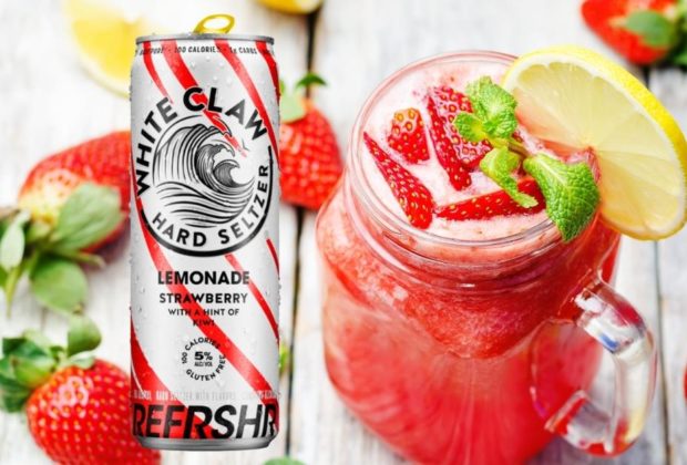 White Claw Refreshr Strawberry with a Hint of Kiwi Featured