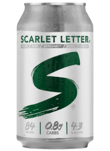Scarlett Letter Spiked Seltzer Pear, Kiwi, Bergamot, Basil, Lemon
