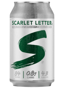 Scarlett Letter Spiked Seltzer Pear, Kiwi, Bergamot, Basil, Lemon