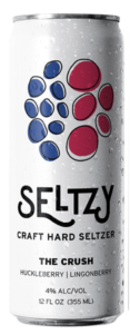 Seltzy The Crush Huckleberry Lingonberry