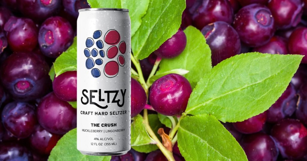 Seltzy The Crush Huckleberry Lingonberry