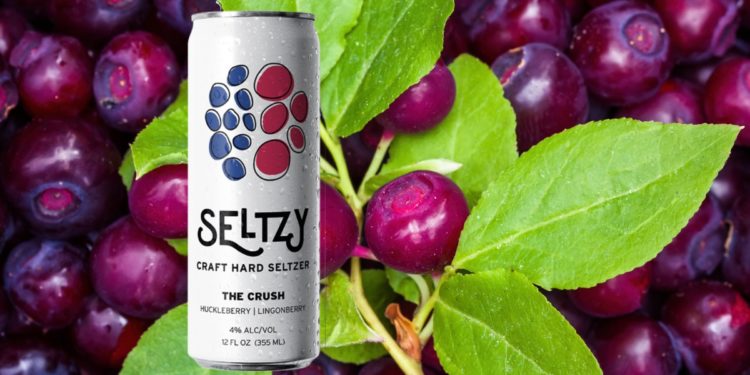 Seltzy The Crush Huckleberry Lingonberry