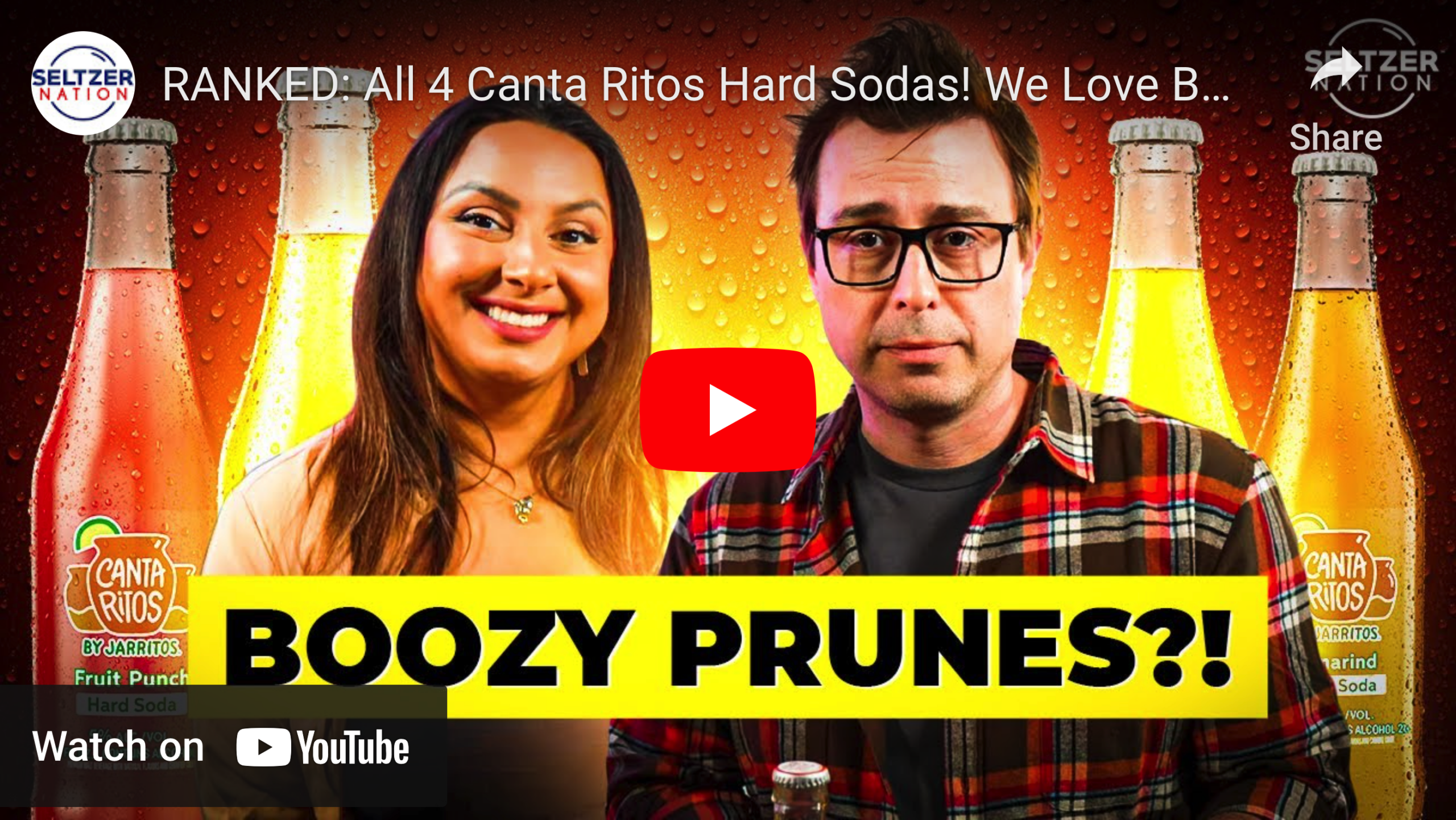 RANKED: All 4 Cantaritos Hard Sodas! We Love Boozy Prune?!