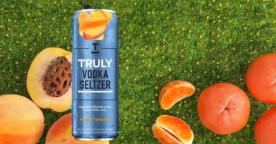 Truly Vodka Seltzer Peach and Tangerine