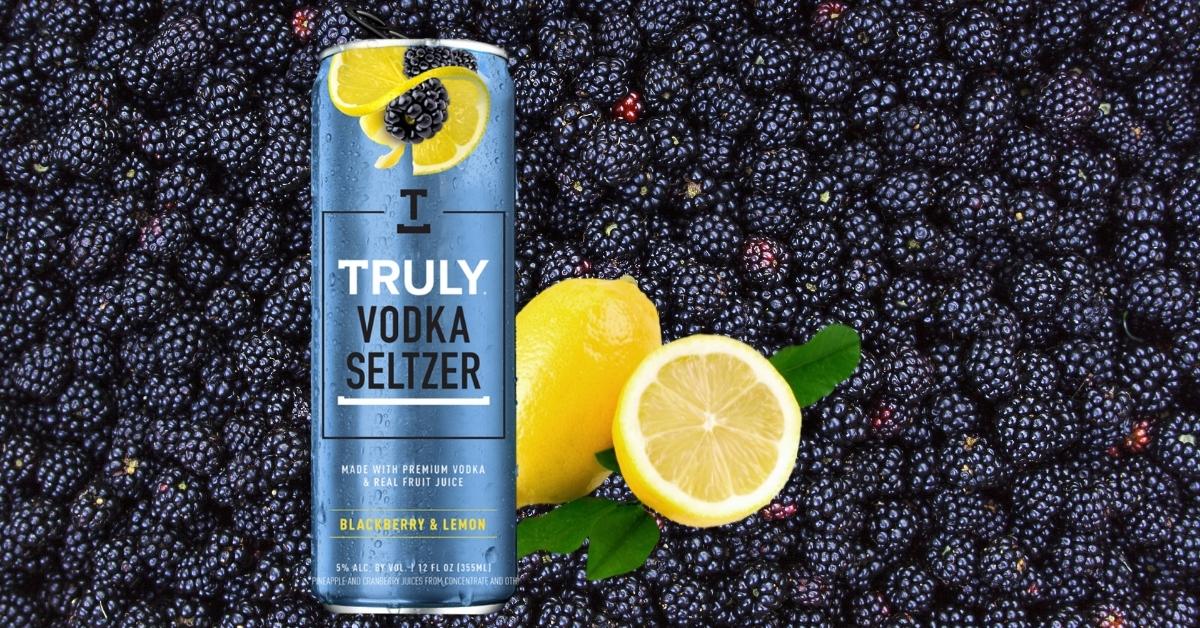Truly Vodka Seltzer Blackberry & Lemon