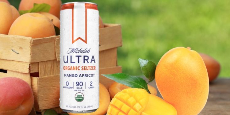 Michelob Ultra Organic Seltzer Mango Apricot