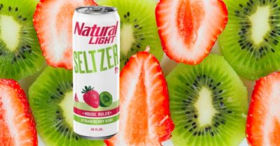 Natural Light Strawberry Kiwi