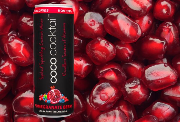 Coco Cocktail Pomegranate Berry Featured