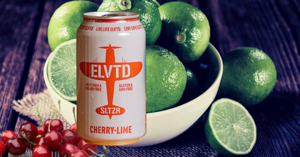 ELVTD Hard Seltzer Cherry-Lime