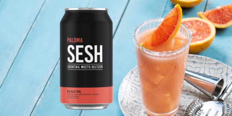 SESH Cocktail Meets Seltzer Paloma