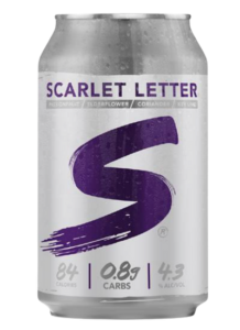 Scarlet Letter Spiked Seltzer Purple