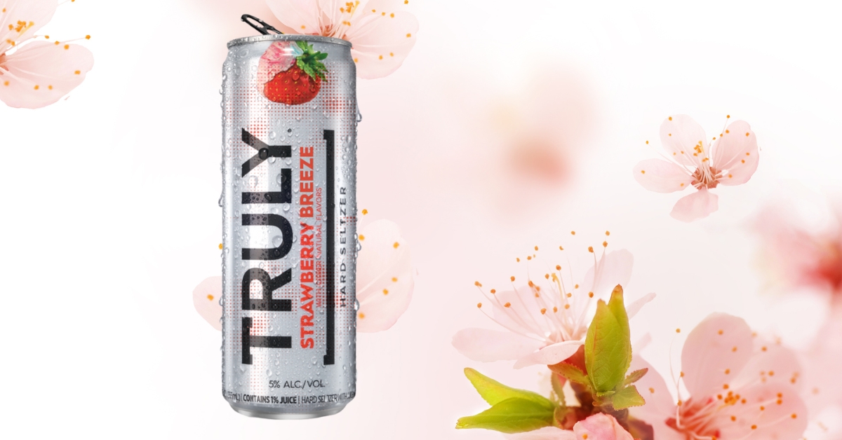 Truly Hard Seltzer Strawberry Breeze Featured