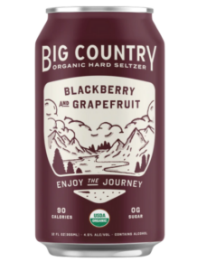 Big Country Hard Seltzer Review Blackberry & Grapefruit