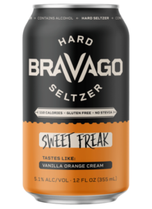 Bravago Hard Seltzer Vanilla & Orange Cream