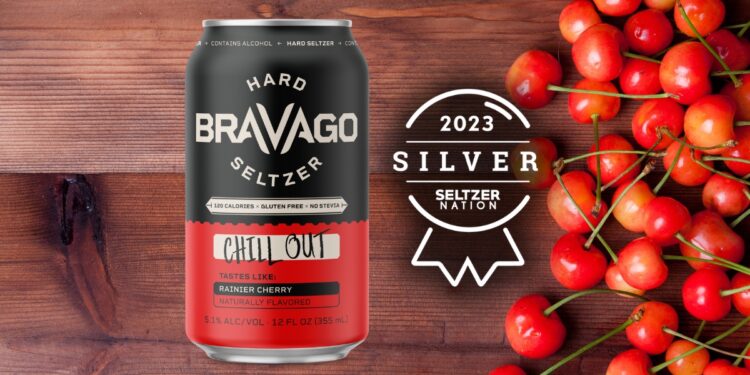 Bravago Rainier Cherry Hard Seltzer Featured