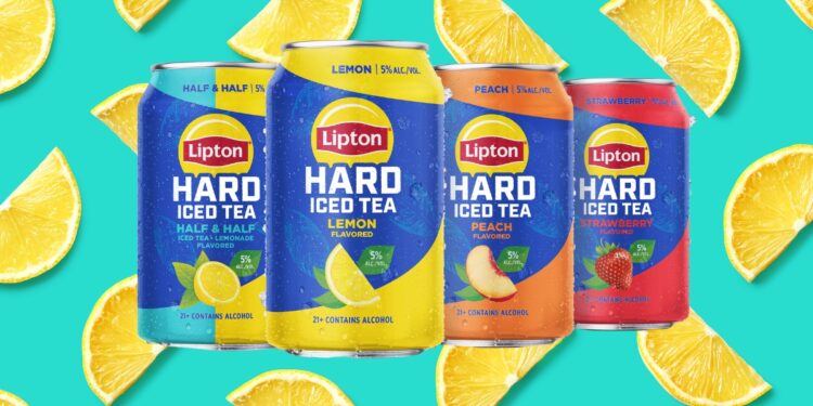 Lipton Hard Iced Tea Available Now