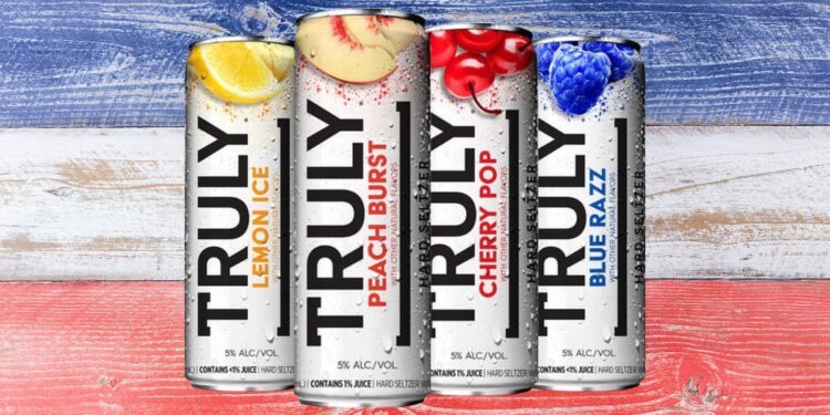 Limited-Edition Truly Hard Seltzer Red, White, and TRU Party Pack
