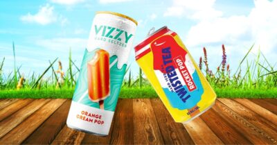 New Flavors Twisted Tea Rocket Pop and Vizzy Orange Pop!