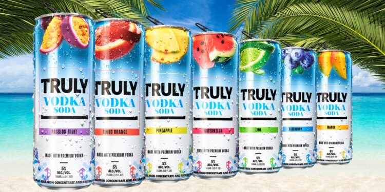 Two New Truly Vodka Soda Packs Drop