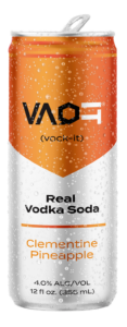 VAQIT Clementine Pineapple Vodka Soda