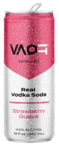 VAQIT Vodka Soda Strawberry Guava