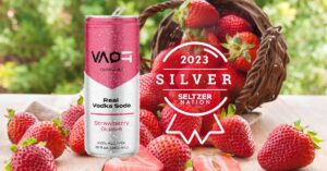 VAQIT Vodka Soda Strawberry Guava