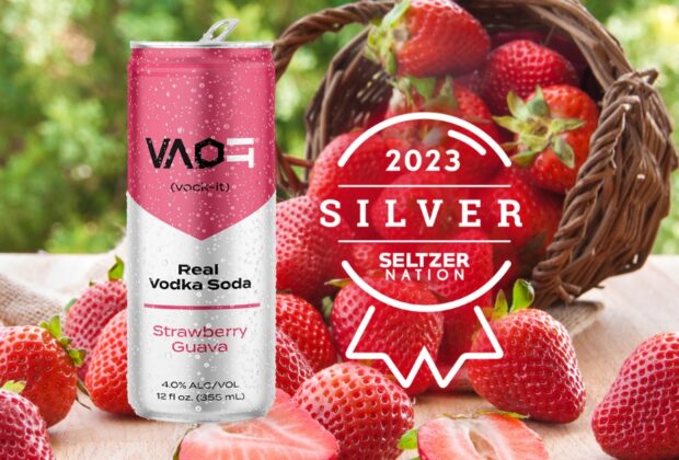 VAQIT Vodka Soda Strawberry Guava
