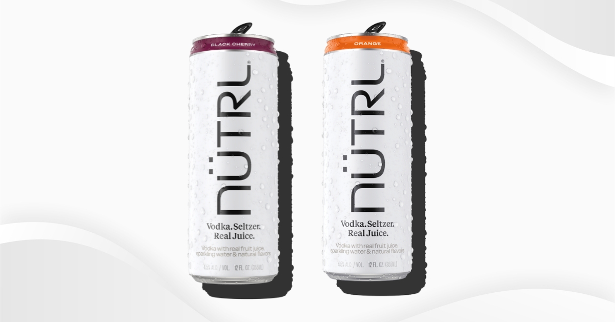 NÜTRL Vodka Seltzer Releases Orange and Black Cherry