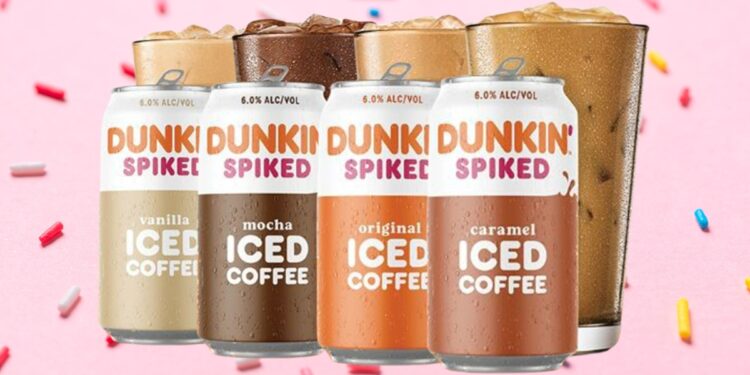 Dunkin' Spiked Iced Coffee and Iced Tea