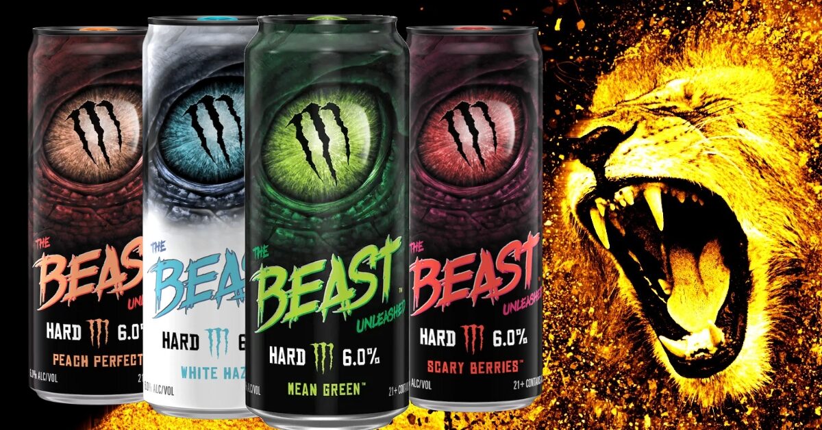 All Four Flavors of Monster's The Beast Unleashed, Ranked