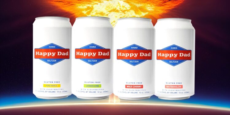Happy Dad Hard Seltzer
