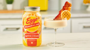 Eggo Nog "Brunch in a Jar" Sipping' Cream