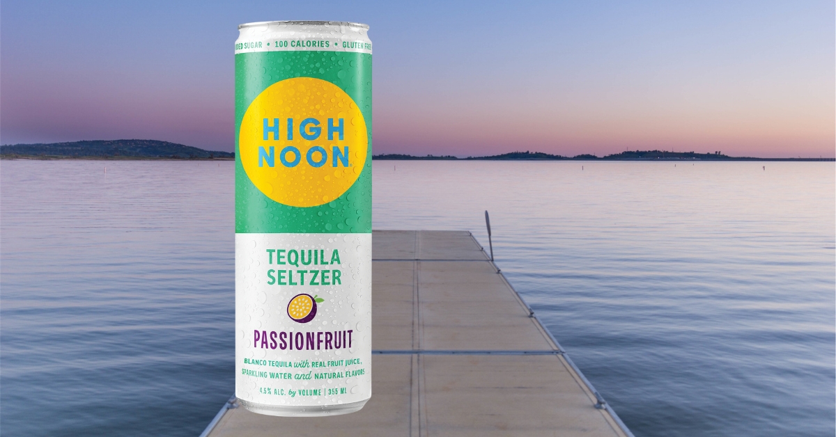 High Noon Tequila Seltzer Passionfruit