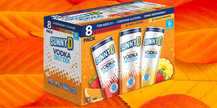 SunnyD Vodka Seltzer Variety Pack