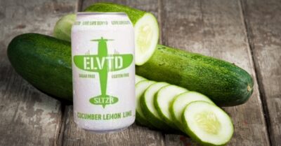 ELVTD Cucumber Lemon Lime Hard Seltzer