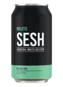 SESH Cocktail Meets Seltzer Mojito