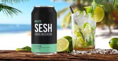 SESH Cocktail Meets Seltzer Mojito