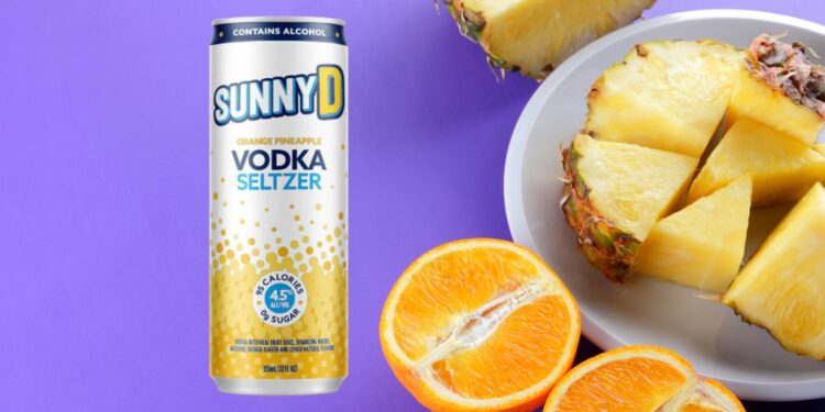 SunnyD Vodka Seltzer Orange Pineapple Featured