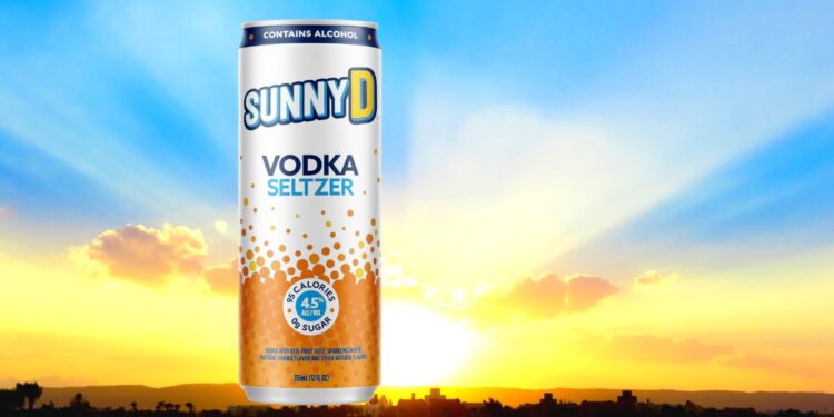 Tangy Orange SunnyD Vodka Seltzer Review