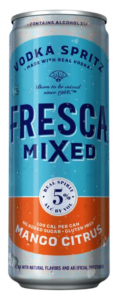 Fresca Mixed Mango Citrus Vodka Spritz