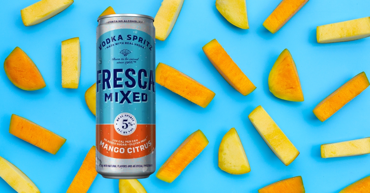 Fresca Mixed Mango Citrus Vodka Spritz