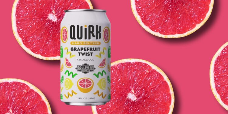 Quirk Grapefruit Twist Hard Seltzer is Sweet and Zesty Grapefruit, with its zesty, tangy profile, has long held a cherished place in the history of alcoholic beverages. Its sharp acidity, when merged with spirits, creates a dynamic fusion, infusing cocktails with a refreshing kick. Renowned for its ability to cut through the richness of spirits, grapefruit’s boldness stands out in concoctions like the Salty Dog, Paloma, and Greyhound. Its pucker-inducing power makes it a sought-after ingredient in mixology. Curious about the potential of grapefruit in a new light, we decided to test Quirk Grapefruit Twist Hard Seltzer. Below, you will find our thoughts. Exploring Grapefruit's Flavor When you pour Quirk Grapefruit Twist Hard Seltzer over ice, the cloudy appearance hints at the promise of intense grapefruit notes. From the first sip, the tangy fruit takes center stage, dominating the palate with its signature pucker power. The clever use of lemon and lime juices here acts as enhancers. The bounty of citrus flavor is not overpowering but delicately garnishes the overall grapefruit experience. The amalgamation of flavors creates a refreshing and invigorating sensation that entices you to revel in each sip. The grapefruit's presence lingers, leaving a delightful, zesty aftertaste that beckons another indulgence. The Blend Behind Quirk Grapefruit Twist Crafted from a blend of carbonated water, alcohol derived from sugar, natural flavors, grapefruit juice, and lemon juice, Quirk Grapefruit Twist maintains an authentic fruit presence. At just 90 calories and with 5 grams of total carbs, this gluten-free libation offers a guilt-free enjoyment. Sporting an alcohol by volume (ABV) of 4.2%, it strikes a balance between vibrant flavors and a lighter drinking experience, ideal for those seeking a refreshing beverage without compromising on taste. Embrace the Zest Quirk Grapefruit Twist impresses with its bold, citrus-forward approach, capturing the essence of grapefruit in every effervescent sip. While the grapefruit steals the show, the subtle accompaniment of lemon and lime juices adds depth, creating a harmonious blend that tantalizes the taste buds. Its low-calorie, low-carb composition makes it an attractive choice for those seeking a lively yet guilt-free beverage option. Whether enjoyed straight or used as a spirited addition to creative cocktails, Quirk Grapefruit Twist emerges as a refreshing contender in the world of citrus-infused libations, inviting you to savor its tangy zest with each delightful sip. Want to find your perfect hard seltzer or canned cocktail? Try our new Seltzer Finder! You can search by flavor, ABV, carbs, and more to discover your ideal beverage.