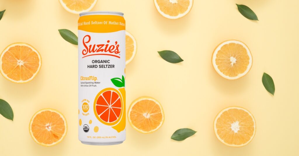 Suzie's Organic Hard Seltzer Citrus Flip