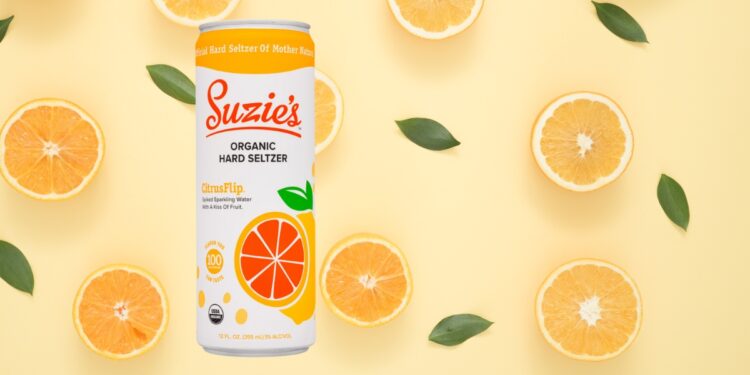 Suzie's Organic Hard Seltzer Citrus Flip