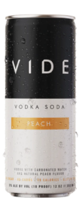 VIDE Vodka Soda Peach