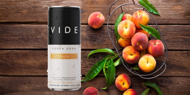 VIDE Vodka Soda Peach