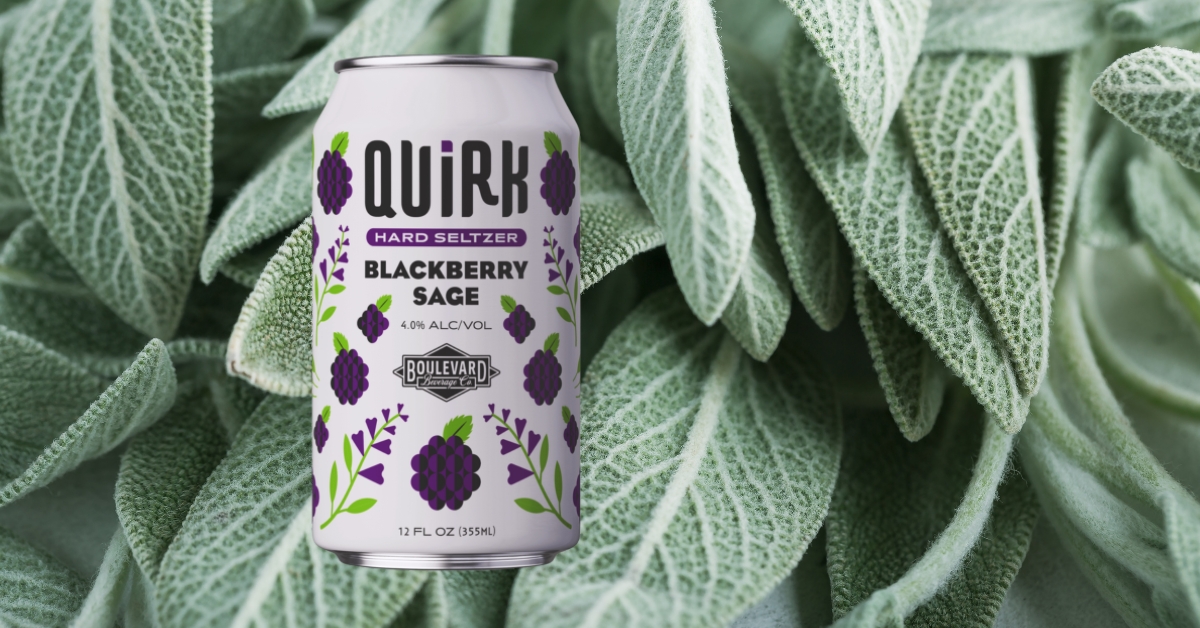 Quirk Blackberry Sage Hard Seltzer Review