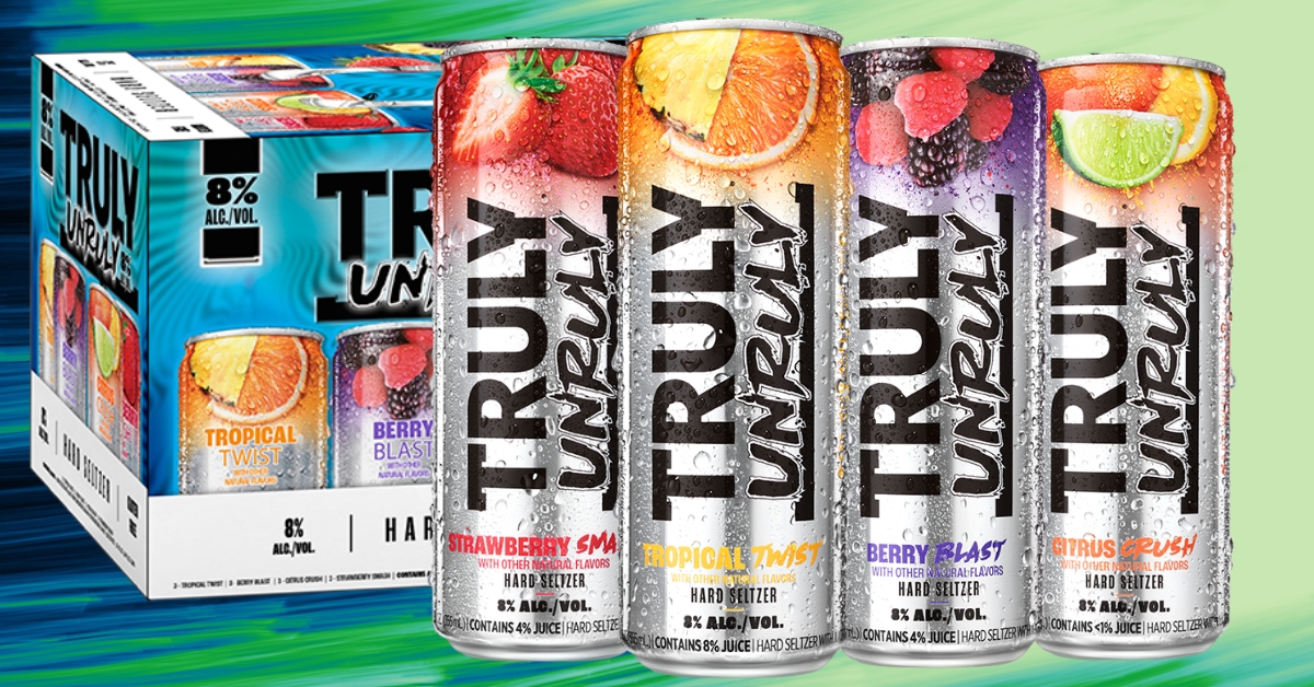Truly Hard Seltzer Unruly Pack with 8% ABV Truly Hard Seltzer Unruly Pack with 8% ABV