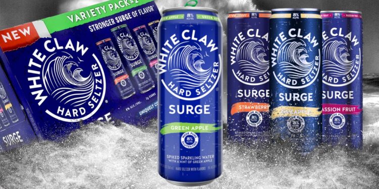 White Claw Surge 8% New Pack New Flavors