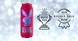 Play Hard Apple Prickly Pear Vodka Seltzer